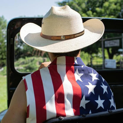 Cowboy Hat Band for Men - Leather Style
