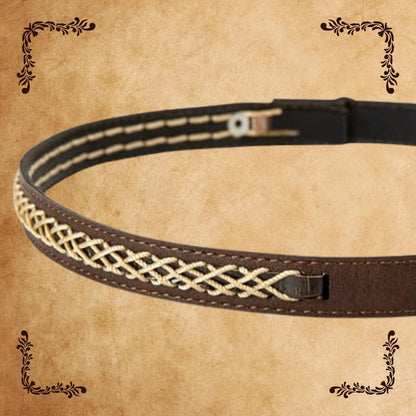 Cowboy Hat Band for Men - Leather Style
